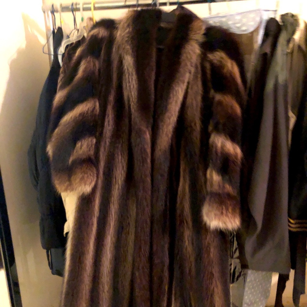 Vintage Fur Coat - Picture 2 of 2